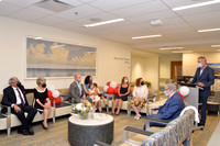 Mark and Gloria Snyder Patient Waiting Room dedication
