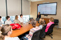 Students Visit SB MART Center