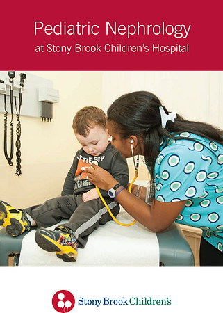 Stony Brook Pediatric Nephrology brochure