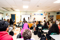 Dr. Day at Longwood High School