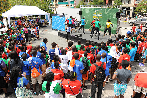 Boys & Girls Club of America Back to School season kick-off in Union Square